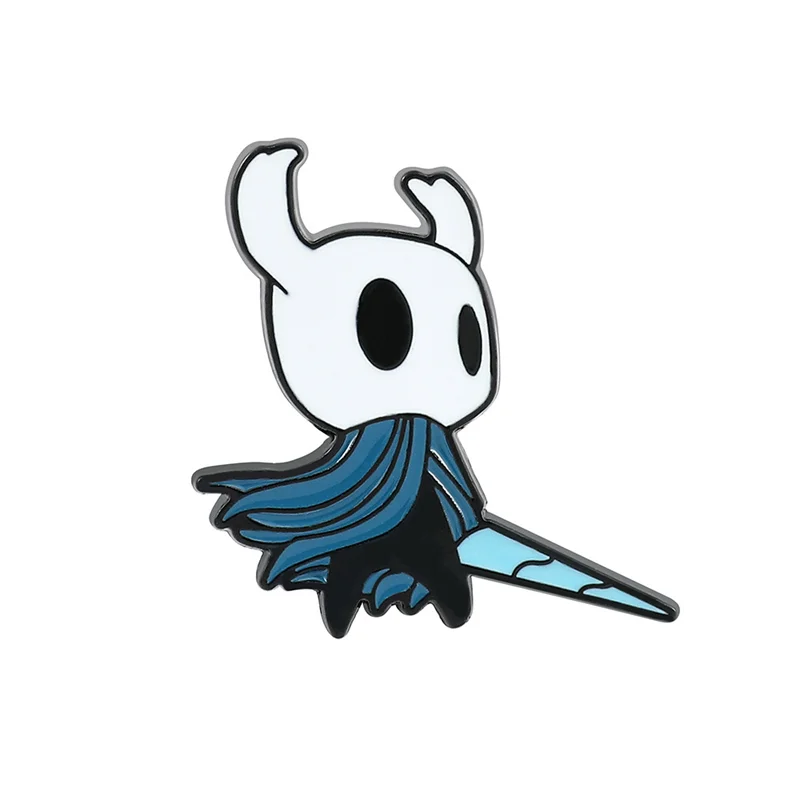 Game Hollow Knight: Silksong Hornet Cosplay Badge Alloy Brooch Clothes Lapel Pins Backpack Jewelry Accessories Cute Prop