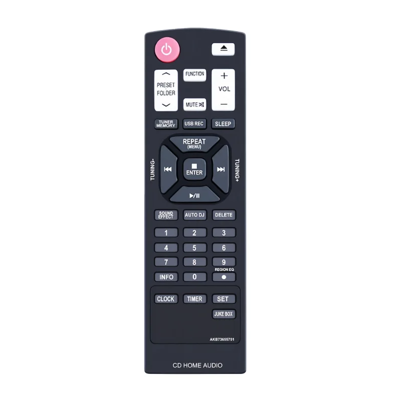 

Replace AKB73655751 Remote Control For CD Home Audio System AKB73655751 Remote Control
