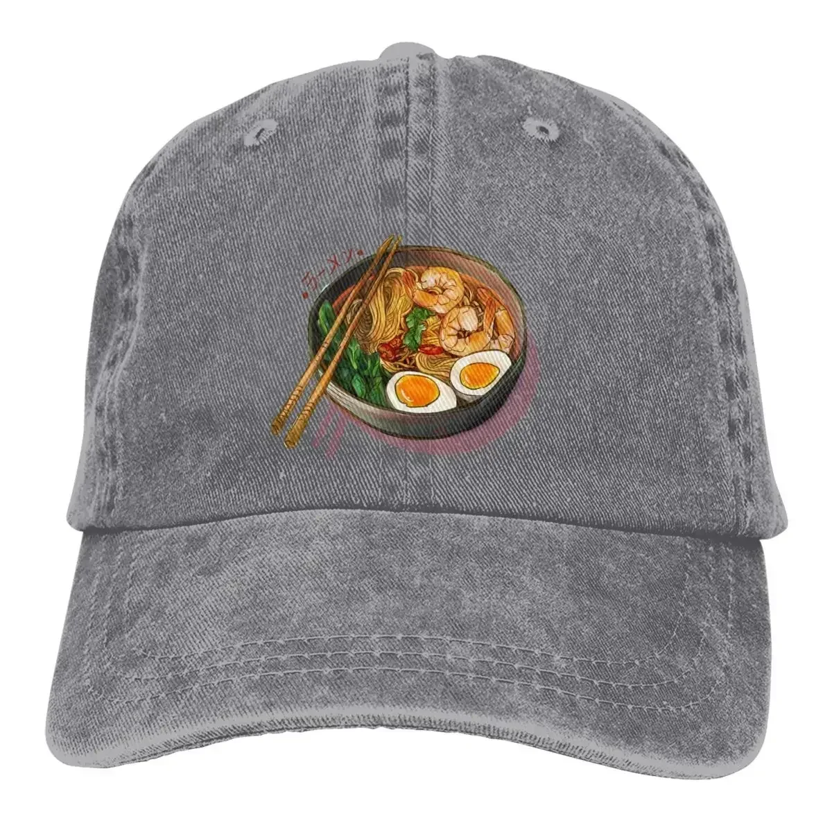 Japanses Ramen Noodles Bowl Classic Baseball Caps Male Hip Hop Sports Cap Sun Shade Hats for Men Women