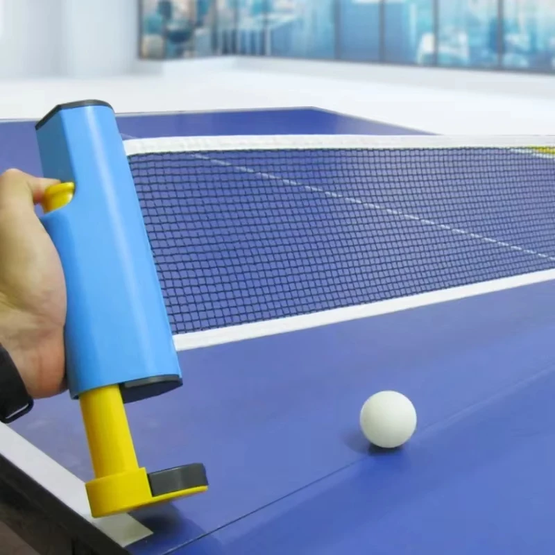 Filet de Ping-Pong rétractable Portable à 2 pinces, filet de Tennis de Table universel pour salles d'entraînement en intérieur et en extérieur, entraîneurs