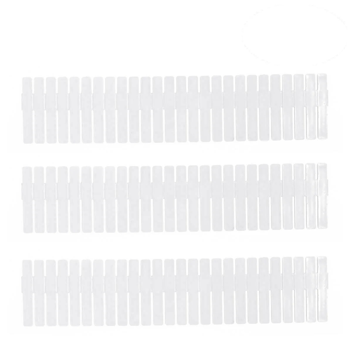 

8 pcs Drawer Dividers Partition Plate Dresser Separators Bathroom Kitchen Clothes Underwear Sturdy PP