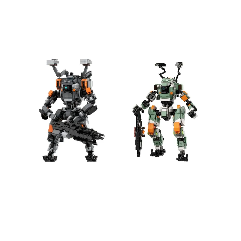 

Gobricks Mecha Robot Game Titanfalled 2 BT-7274 Vanguards-Class Titan Building Blocks Idea FS-1041 Expert Bricks Toys For Kids
