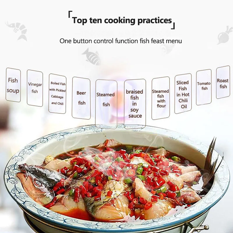 Schräg schneider geschnittener Fischs ch neider Sauerkraut fisch elektrischer Multifunktions-Fischs ch neider automatischer schwarz geschnittener Fischs ch neider