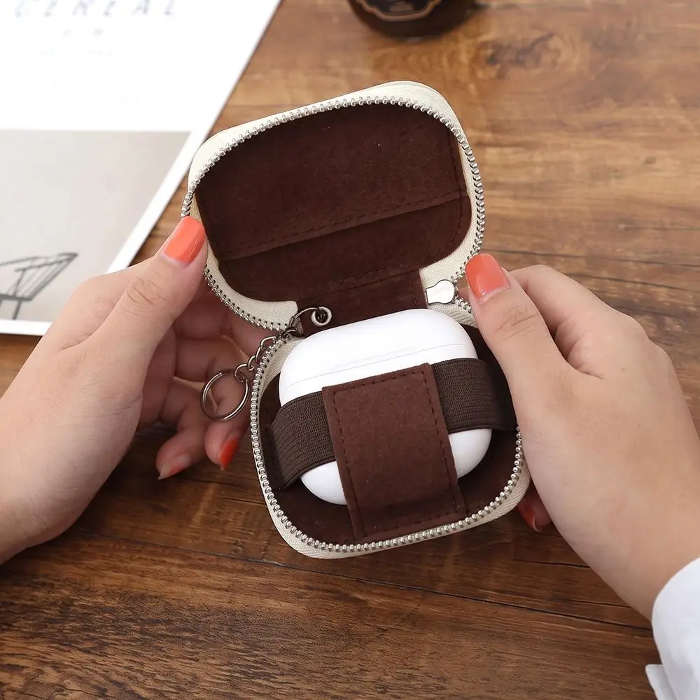 Cute Portable Key Pouch Chain Small and cute Mini Bag Small Storage Bag Durable Cartoon Mini Key Case For Family