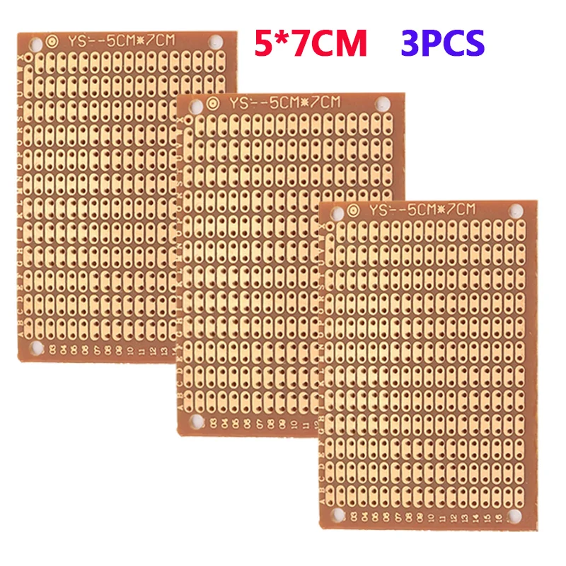 Bakelite board two holes 5*7 / 7*9 CM Universal Breadboard Printed Circuit Board DIYExperimental Circuit Board