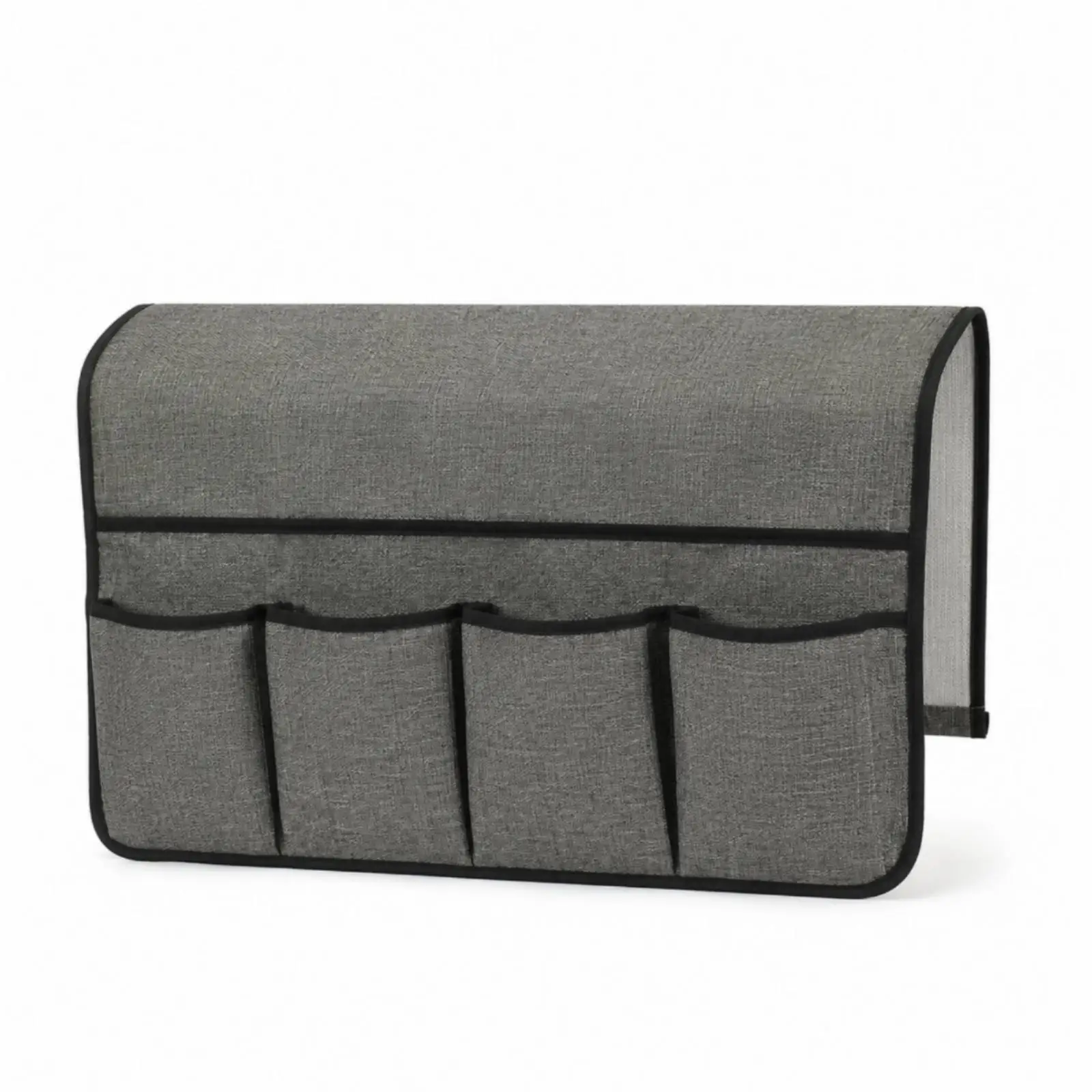Sofa Armrest Organizer Non-Slip Couch Arm Organizer with Pockets Machine Washable Sofa Side Hanging Organizer for Living Room,