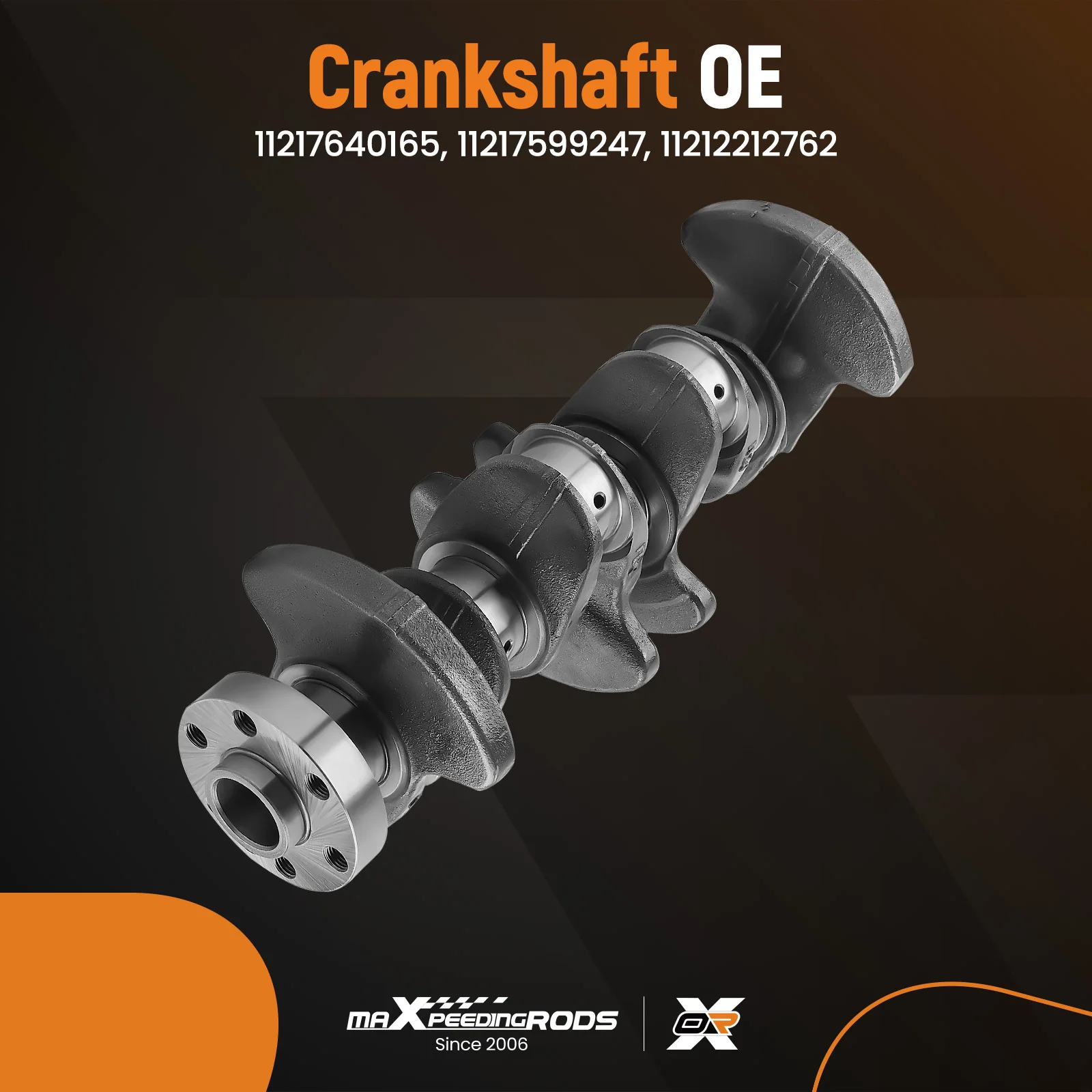 N20 Engine Crankshaft w/Main Rod Bearing Set For BMW X1 X3 X5 220i 320/328i 2.0L