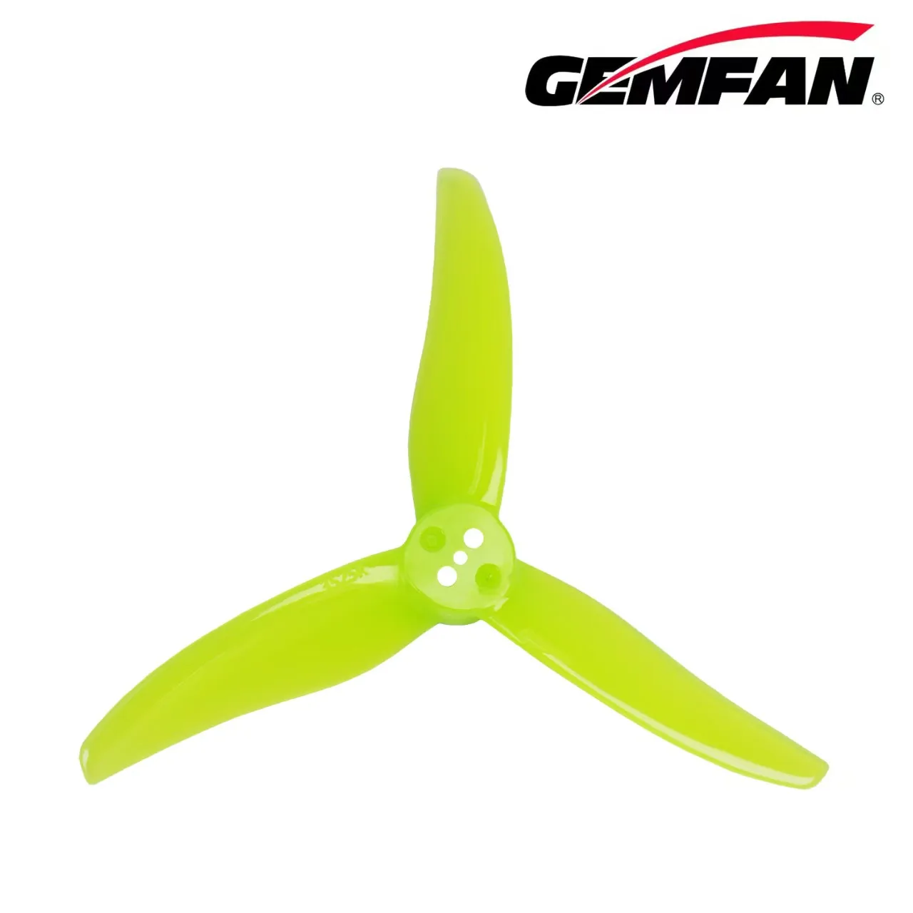10 أزواج (10CW + 10CCW) Gemfan 3520 3.5X2X3 3-Blade Propeller - 1.5mm T-Mount