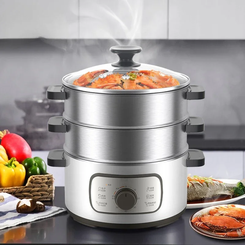 Electric Boiler Electric Hotpot Household Multifunctional 14.5L Cooking One Electric Boiler Intelligent Reservation Timing