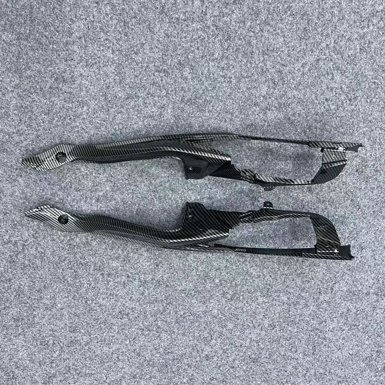ABS motorcycle fairings are suitable for GSXR600 GSXR750 small R K8 rear long side strips 08 09 10 2008-2010 carbon fiber paint