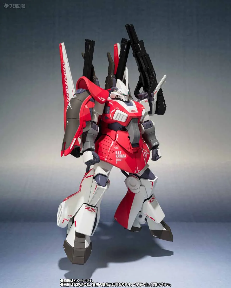 Oryginalny Bandai THE ROBOT SPIRITS Ka signature Amuro Ray's DIJEH Figurka Anime Model do Składania Zabawka Gundam