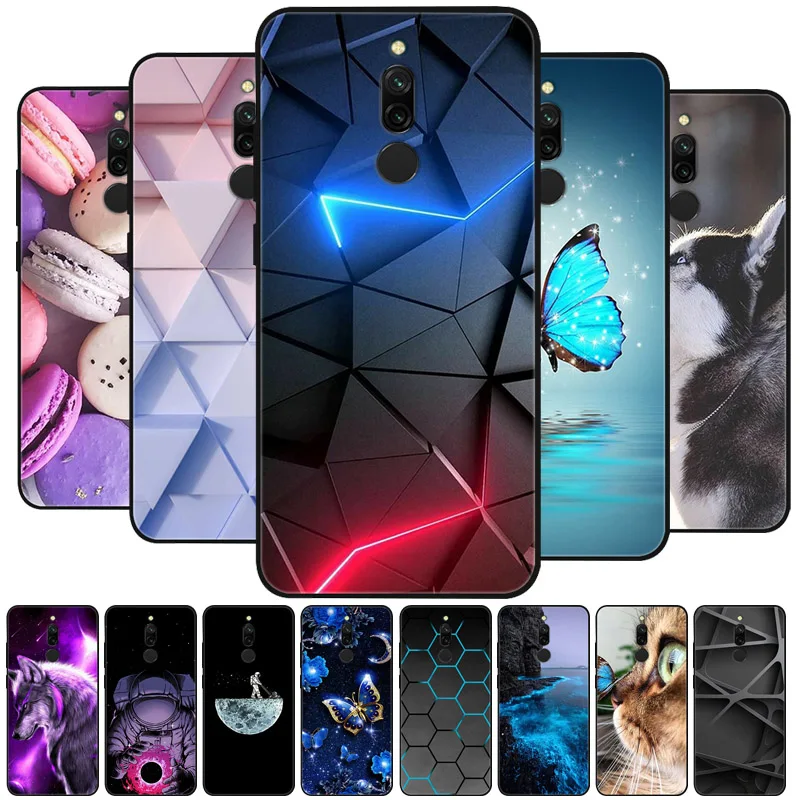 Case For Xiaomi Redmi 8 Case Silicone Soft Back Cover For Redmi 8A Cover for Xiomi Redmi 8 8A Phone Case Funda Coque Bumper