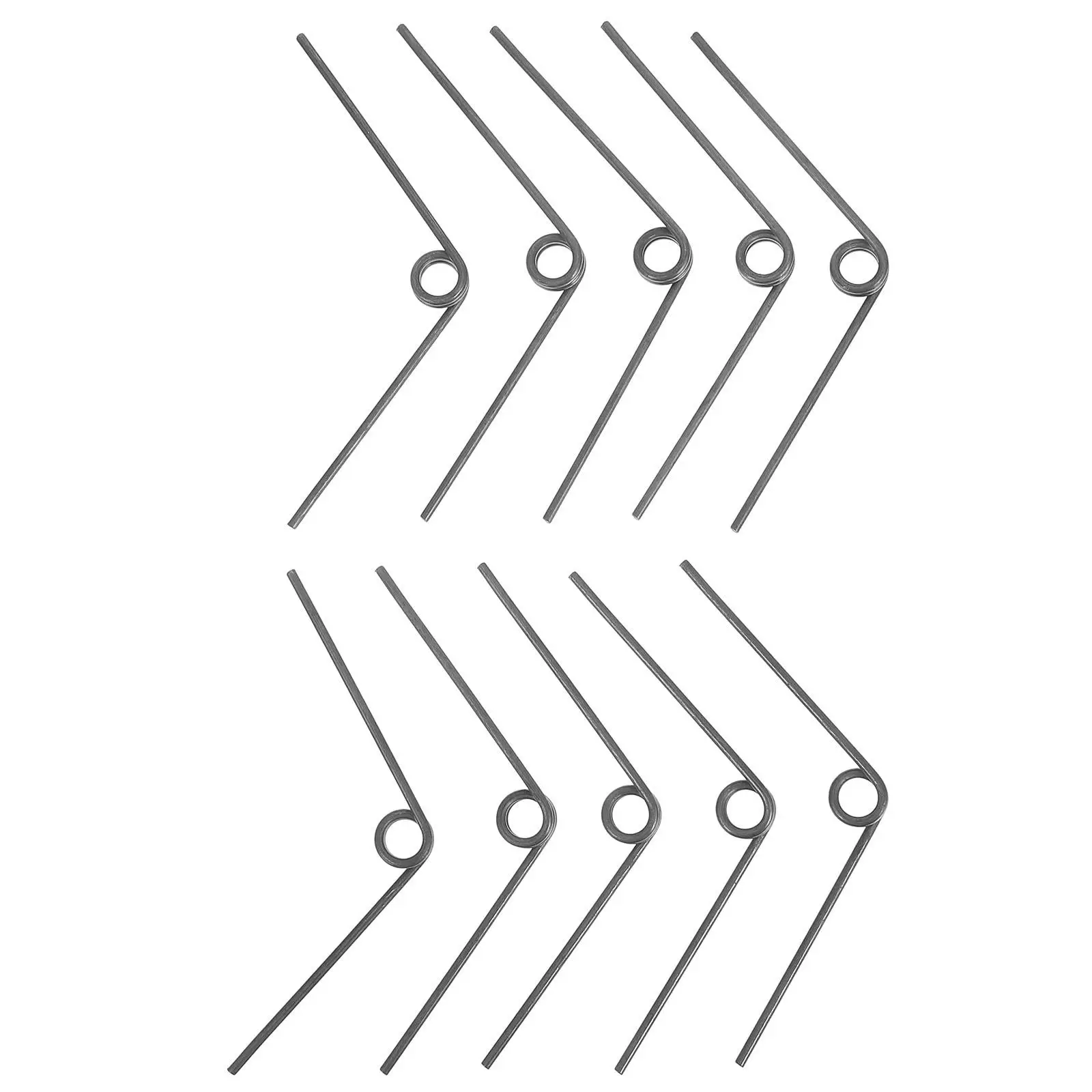 

10pcs Pruning Spring Set Garden Tools Small Springs Replacement Branch Shears Sturdy Steel Oxidation Resistant Rust Proof Wide
