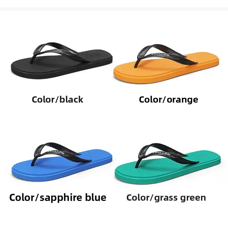 Non-Slips Unisex Flat Slippers New Design Women Flip Flops Fashion Cozy Beach Slippers Holiday Hotel Shower Sandals