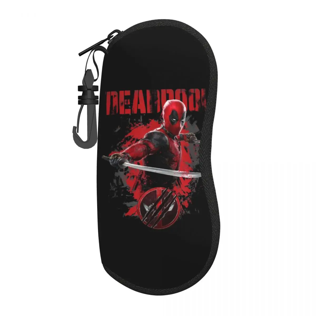 Deadpool & Wolverine Movie D&W Glasses Case New Superhero Comic Eyeglasses Storage Box Print Sunglasses Box