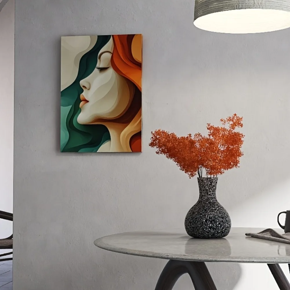 

Soft, flowing abstract background with swirls of color, light brown and beige lines forming curves, interior decoration