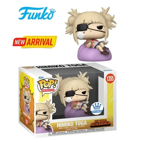 새로운 도착 Funko POP My Hero Academia 히미코 토가 # 1355 액션 피규어 장난감 컬렉션 Vinly 모델 어린이 선물 Best5 새로운 도착 Funko POP My Hero Academia 히미코 토가 # 1355 액션 피규어 장난감 컬렉션 Vinly 모델 어린이 선물 Best5