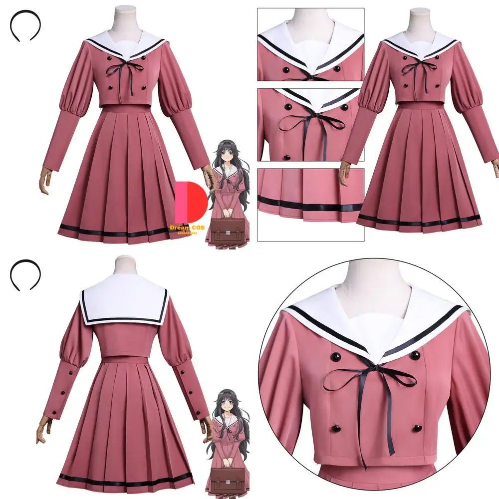 

The Fragrant Flower Blooms with Dignity Cosplay Costume Anime Kaoruko Waguri Cute Uniform Outfit Dress Role Play Halloween Party