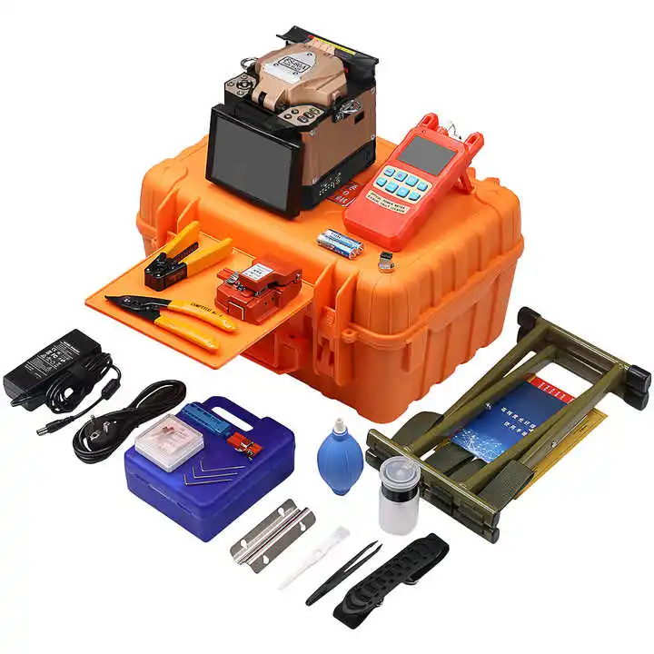 Fiber Optic Splicer Fiber Optic Fusion Welding Splicing Machine FS-60A Fiber Optical Fusion Splicer