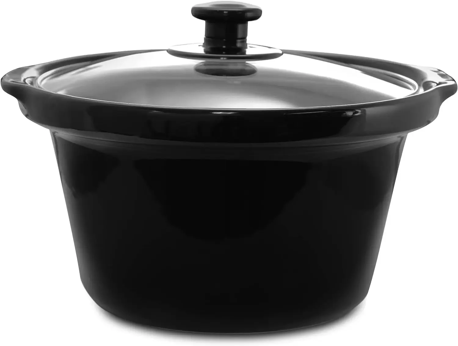 Nieuwe Drievoudige 2.5 Kwart Slowcooker En Buffetserver In Geborsteld Koper En Zwarte Afwerking Met 3 Keramische Kookpotten