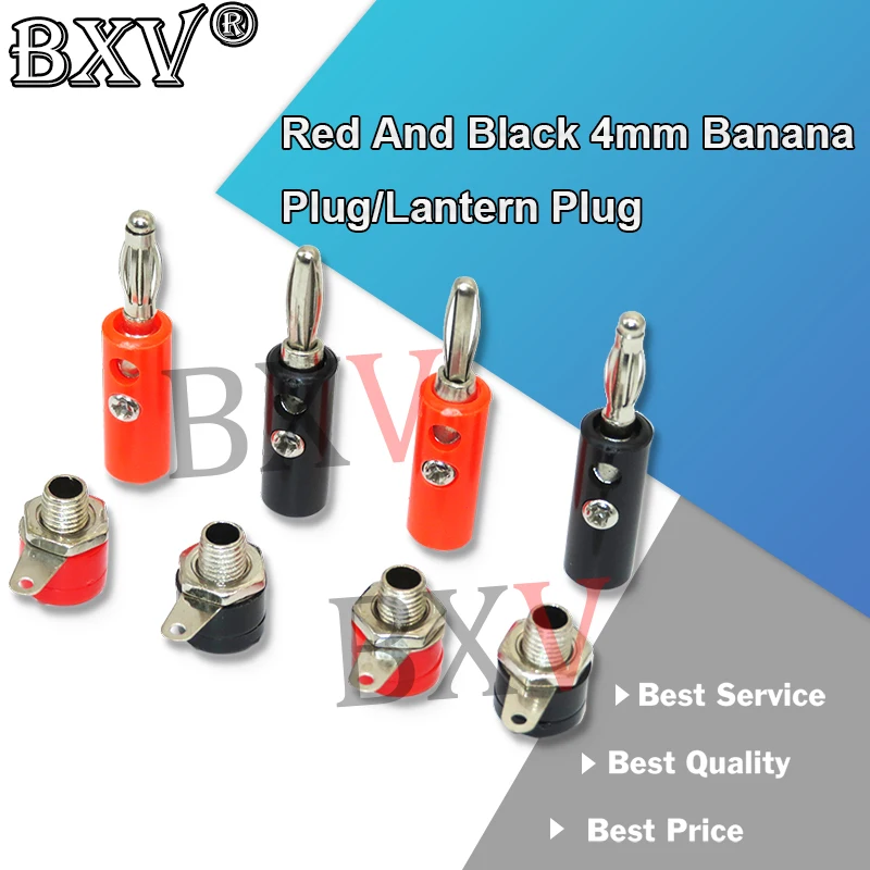 10PCS 4Mm Banana Pl… - image