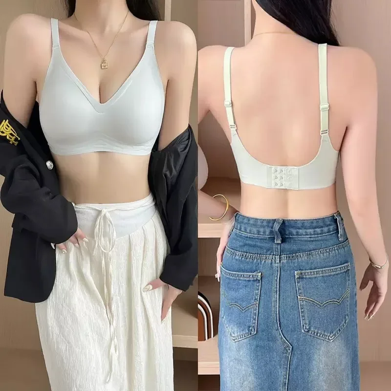 

Высококачественное женское нижнее белье, собранное с маленькой грудью, большой бюстгальтер из нестали, регулируемый, вторичная грудь, бюстгальтер против провисания