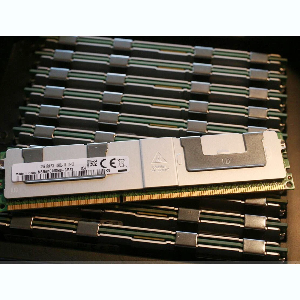 R715 R720 R720XD 32GB DDR3 1866 PC3-14900L ECC REG RAM Server Memory Fast Ship High Quality