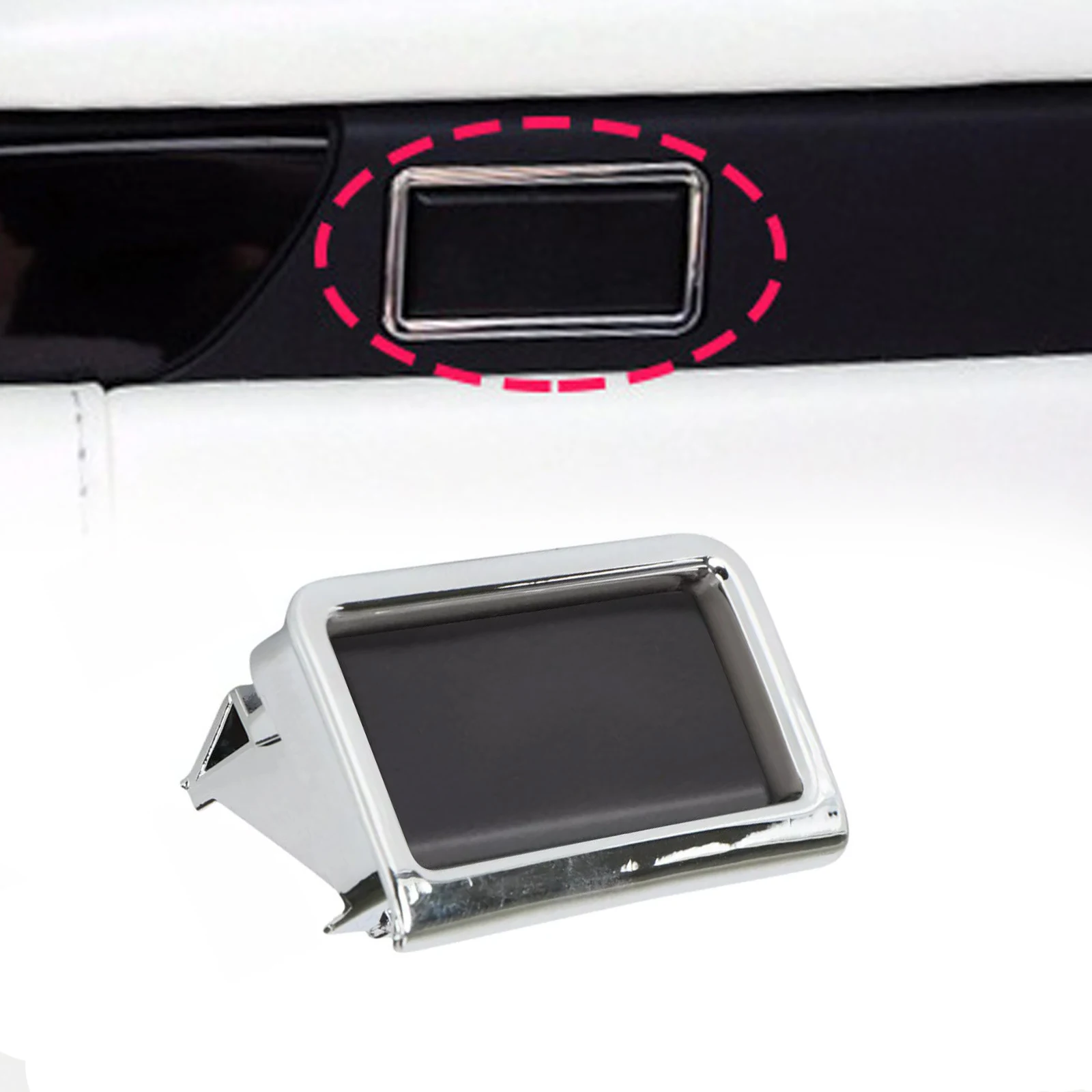 Armrest Button Switch W221 Armrest Button Car Maintenance Black Color Construction High Universality Fitment Armrest
