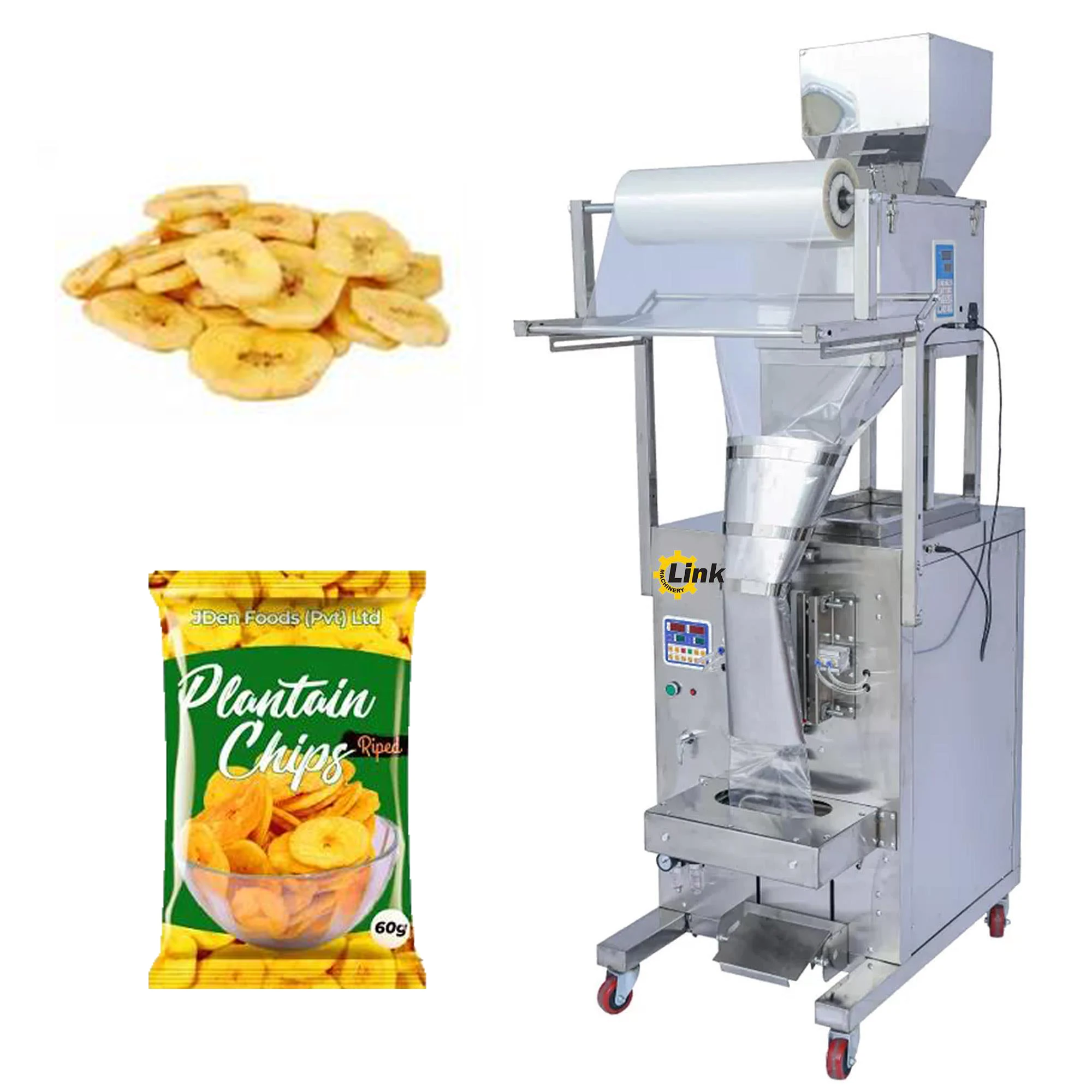 

2025 10-1000g MultiFunction Automatic Banana Chips Packaging Machine