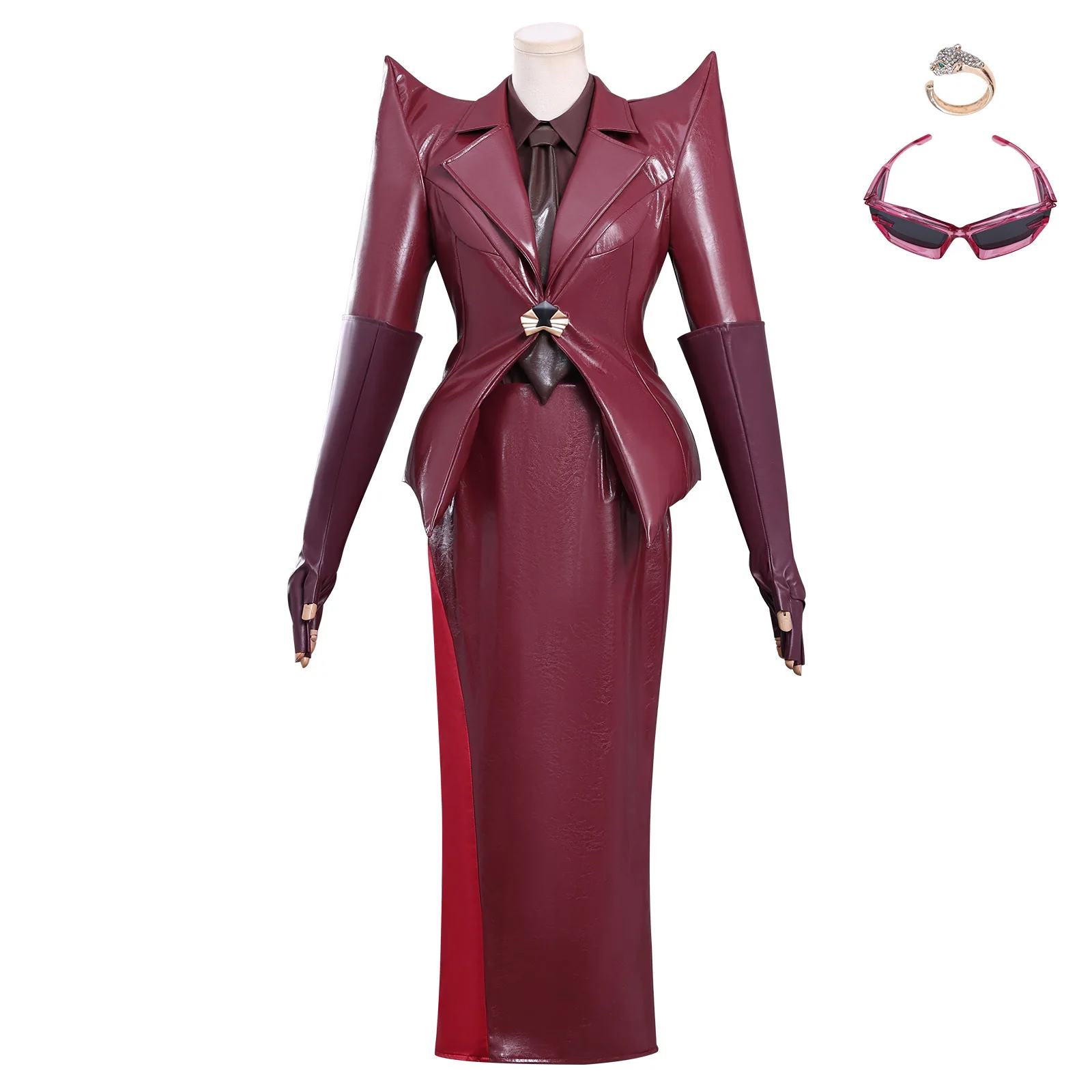 

New Women's 2D Anime Game Cosplay Costume Set - Gabby's Dollhouse Cat Lady Long-Sleeve Outfit