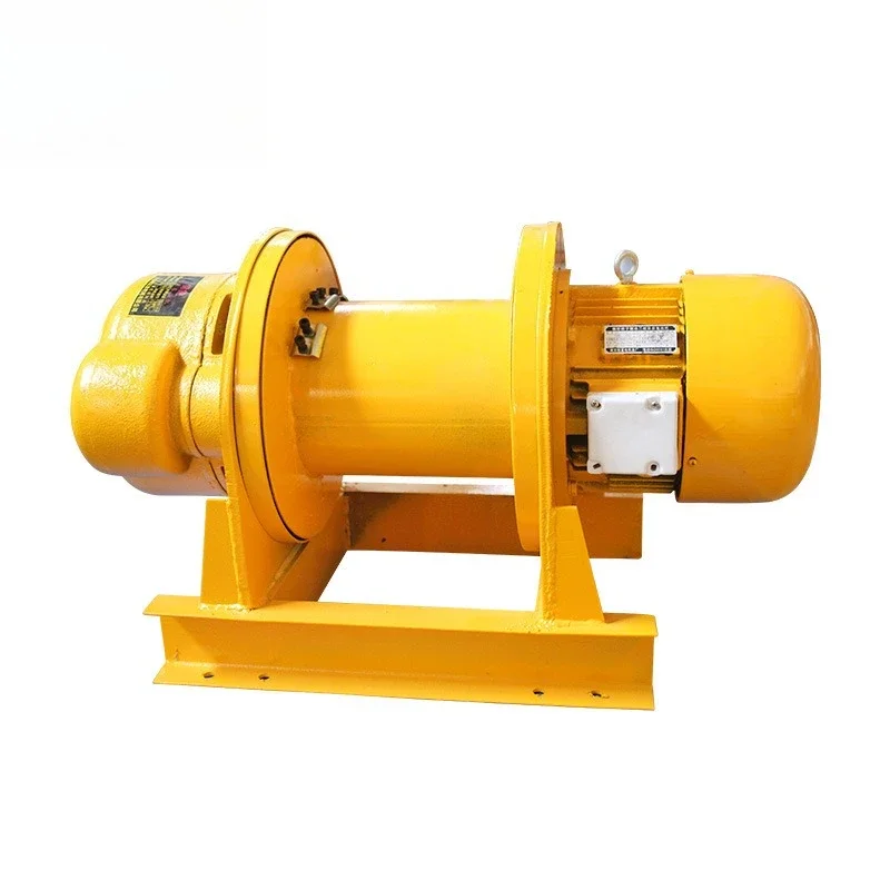

2T wire rope 380v hoist lifting one-shaped winch