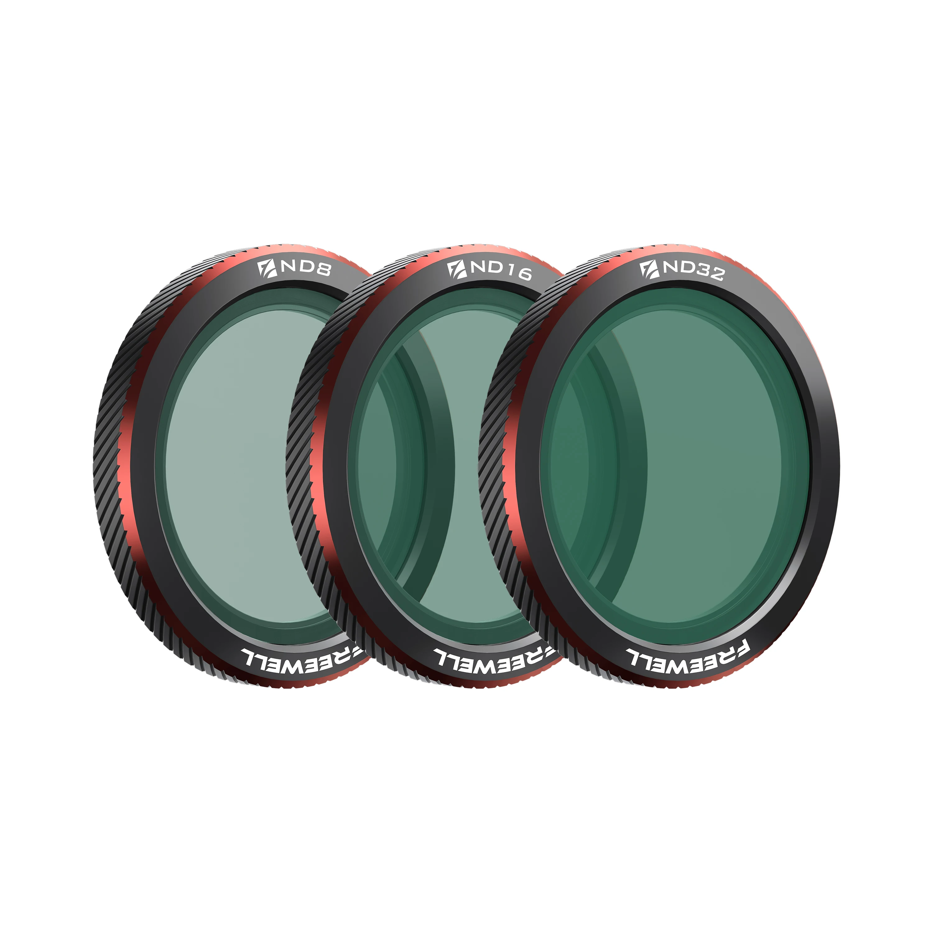 Freewell 3-pack magnetische filters compatibiliteit DJI Neo 2 Drones, ND, UV, CPL, ND/PL, Glow Mist 1/4 filter fotografieaccessoires