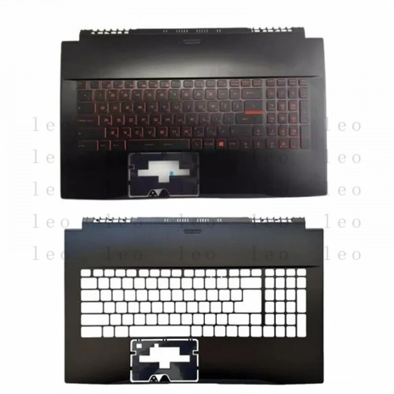 

WW для MSI GF75 MS-17F1 17F2 17F3 17F5, верхняя крышка упора для рук, клавиатура с красной подсветкой
