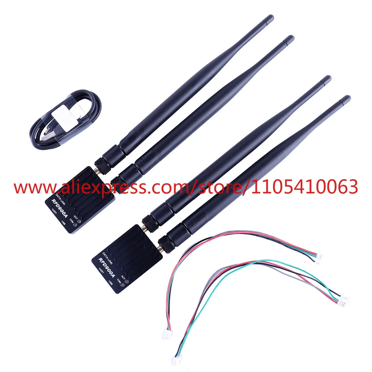 1Pcs Mayatech metal shell RFD900A data link radio long-distance wireless data transmission module