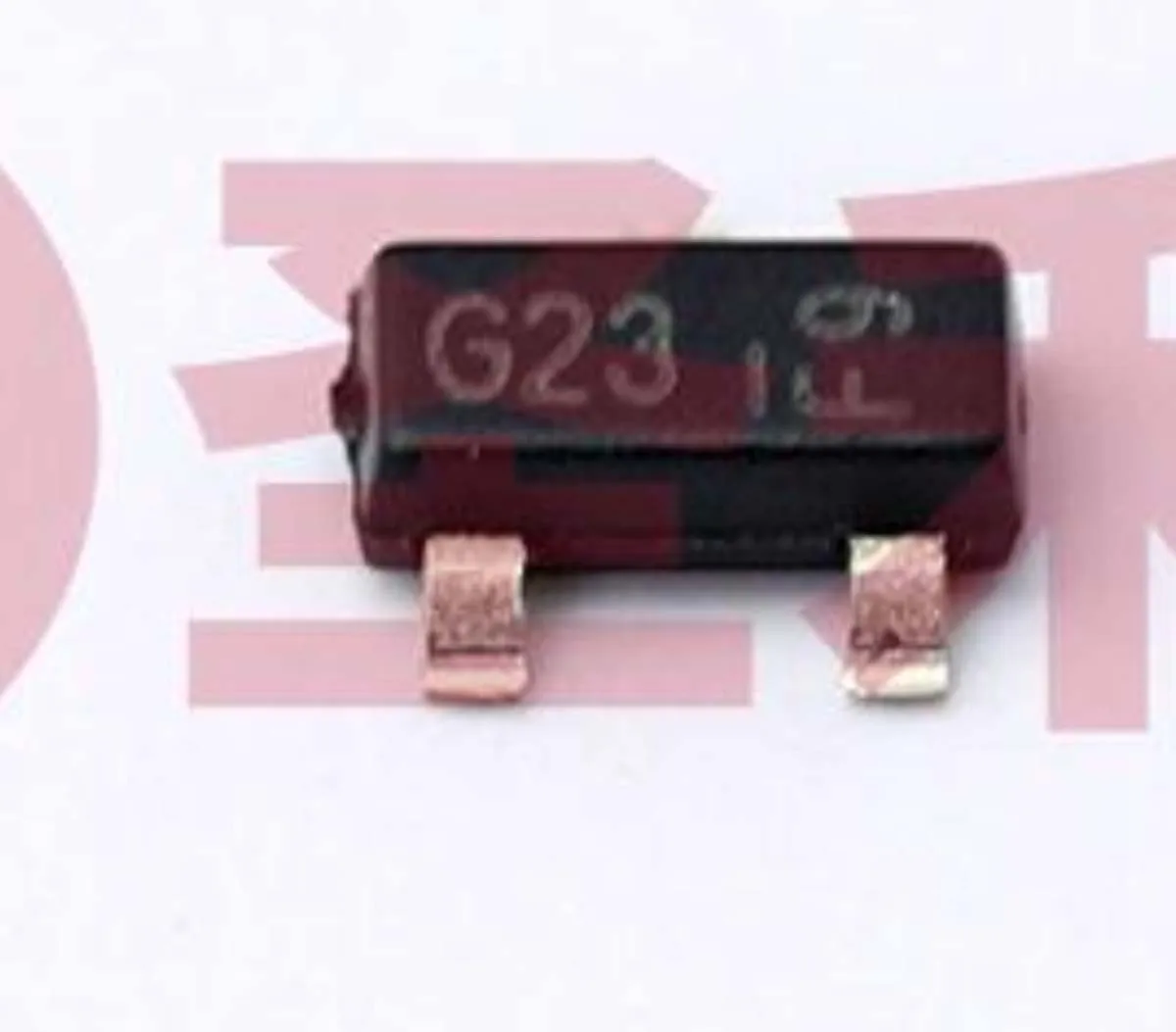 10-100PCS. Original-Automotive grade AEC-Q101-MOSFET-N-Channel-20V-4.2A-800mW-Surface mount type: SOT-23: DMG2302U-7。Marking:G23