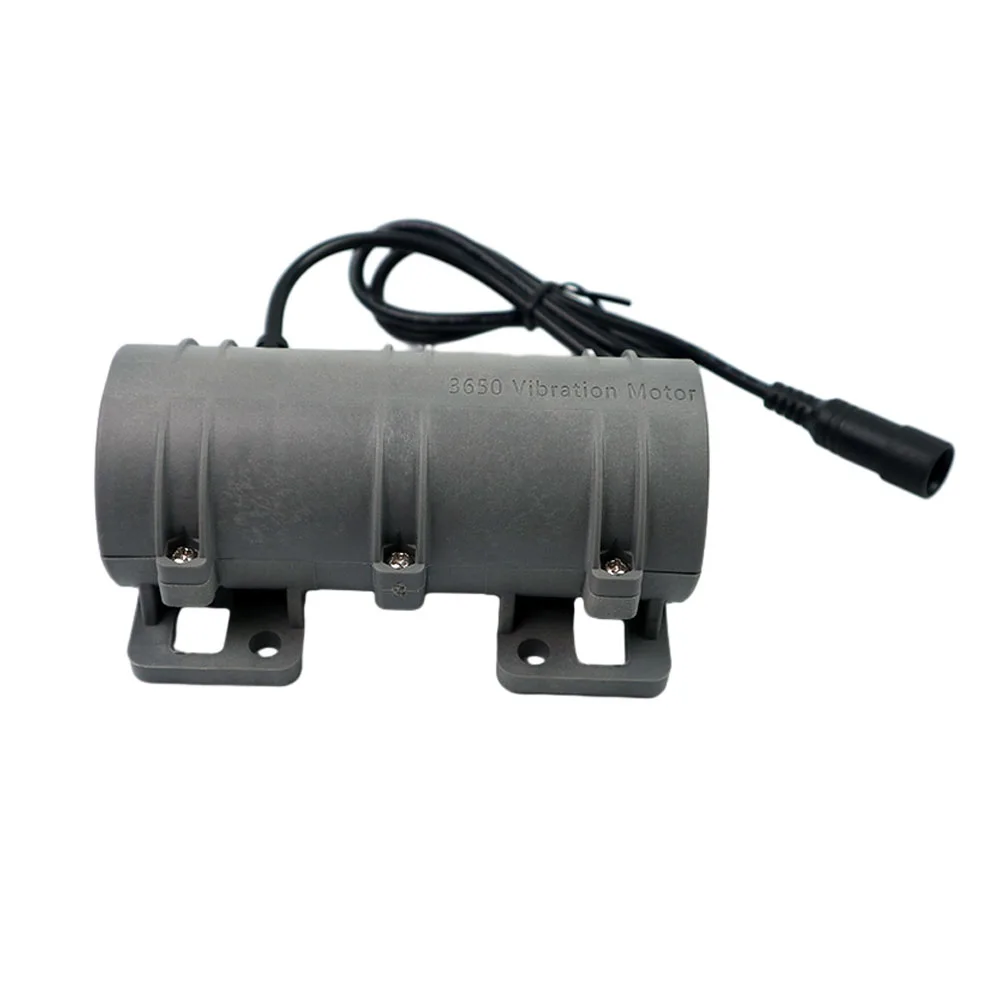 DC12V/24V Vibrating Motor with Regulator 3800RPM Double Eccentric DC Vibrating Motor for Warning Systems Massage Bed Chair Speed