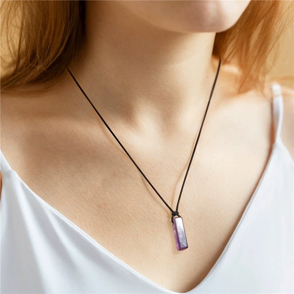 Kalung Batu Alam Persegi Panja - Men'S Accessories And Jewelry ulasan dan harga