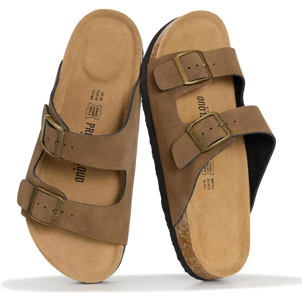 

Project Cloud 100% Genuine Leather lat Sandals Women 2026 Beach entials Womens Sandals Memory oam Vacation entials Slides or Wom