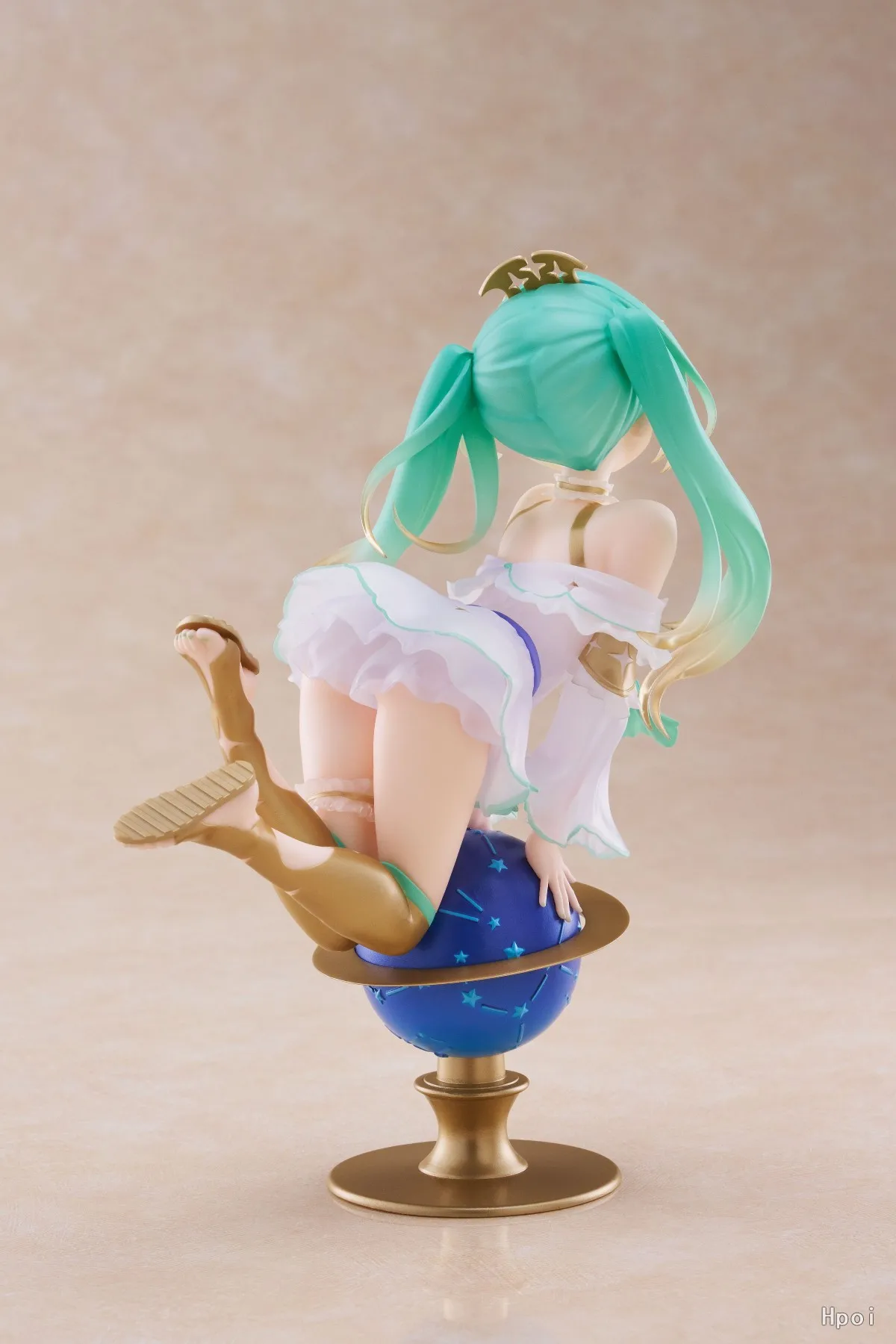 16cm Anime Hatsune Miku Figur glitzernden Stern ver 39. Jubiläum Globus Szene Modell Spielzeug Geschenk Sammlung Action figur PVC