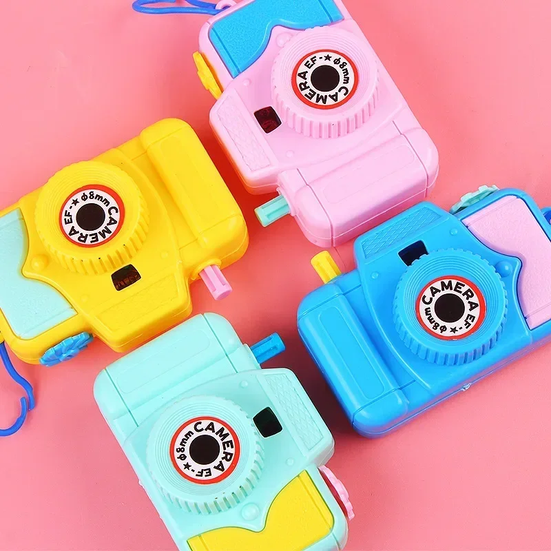 10 Pcs Children Camera Toy Cartoon Animal Pattern Projection Child Educational Toys Birthday Party Gifts