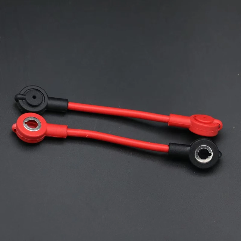 10CM Battery Connecting Wire with Cap Electric Vehicle Battery Terminal Cable for Electric Scooter Battery Repair