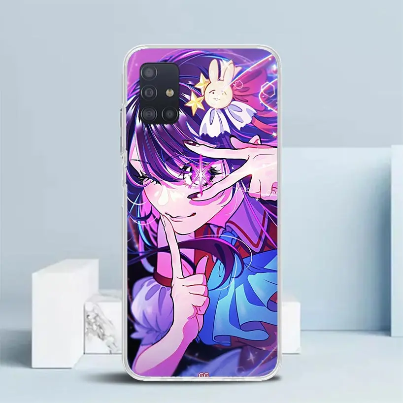 Japan Anime Oshi No Ko Phone Case For Samsung Galaxy A51 A50S A41 A40 A31 A30S A21S A20S A20E A11 A10S A71 A70 A6 A7 A8 A9 Plus