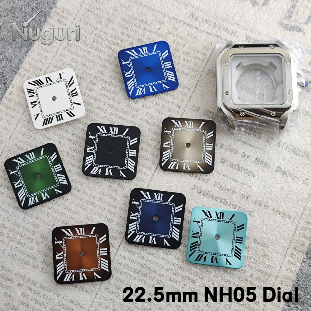 

23.5mm NH05 Dial Women's Dial Custom Logo Dial Roman Square Watch Dial for NH05 Automatic Movement Watch modification parts