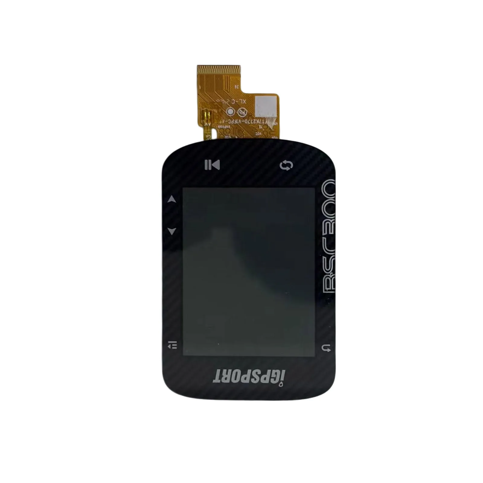 Original LCD Display Screen Panel + Front Glass Cover For iGPSPORT BSC300 GPS Bike Computer Replacement Repair Parts