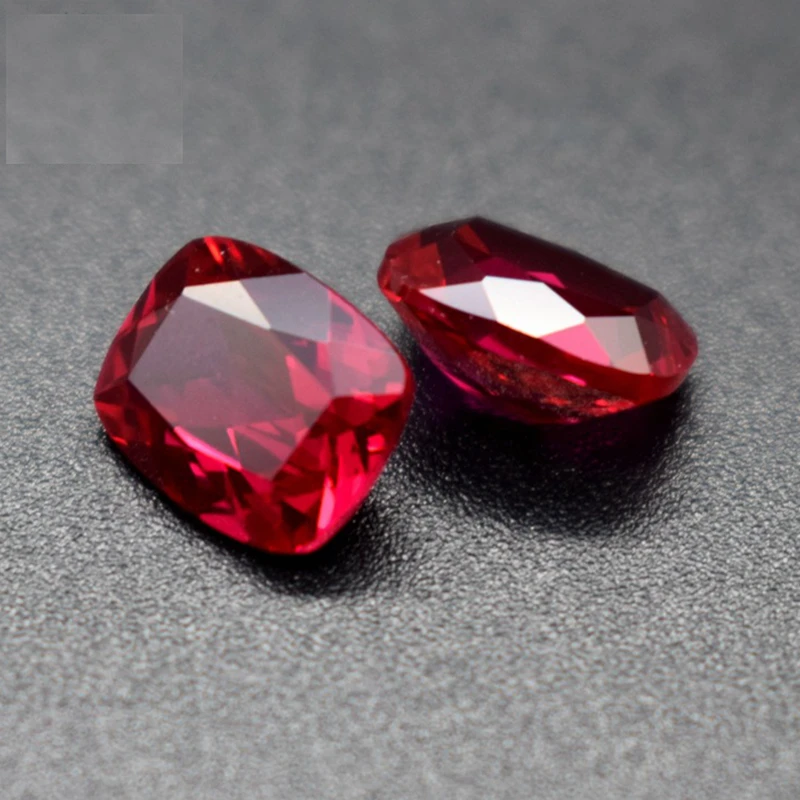 Natural Ruby Fat Rectangular Cut 12x16mm 12.50 Cts for Jewelry Making Premium VVS Ruby UV Test Gemstone
