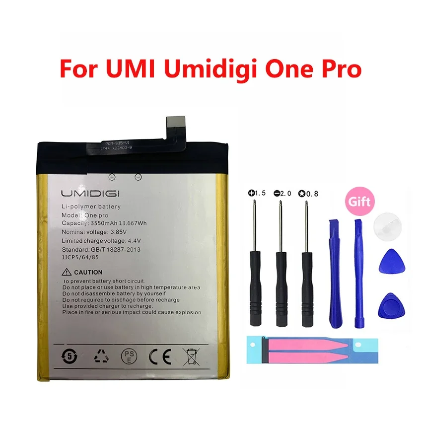 For UMI Umidigi Battery A1 A3 A5 One S2 F1 Play F2 S3 Super Touch Z Z2 Pro Max Lite Phone High Quality Replacement Batteria