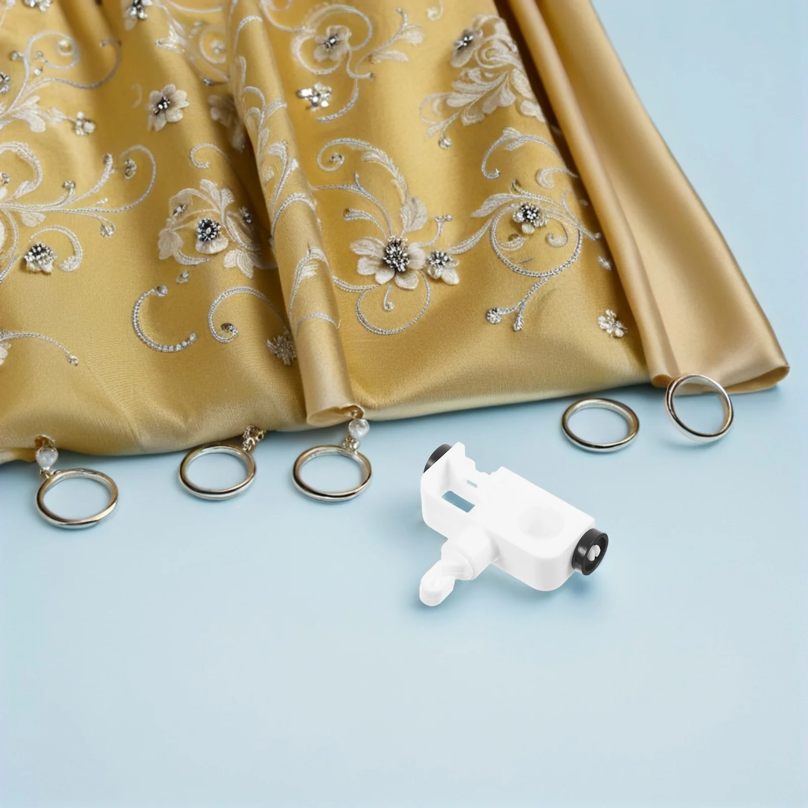 

12pcs Vertical Blind Carriers Replacement Parts Heavy Duty Smooth Sliding Curtain Hooks For Bedrooms Living Rooms Offices