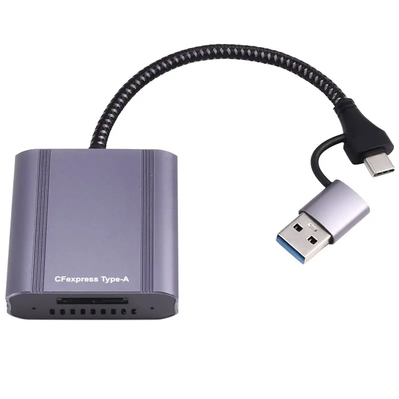 

AT93-Cfexpress Type A Card Reader High-Speed CFEB USB 3.2 10Gbps Card Reader Smart Memory Card Reader For Laptop