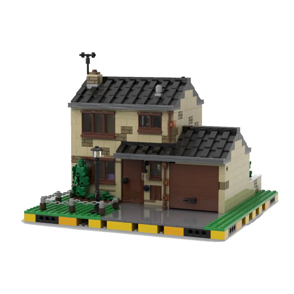 

House With Observatory Building Toys Set from Movie 1531 Pieces MOC Build