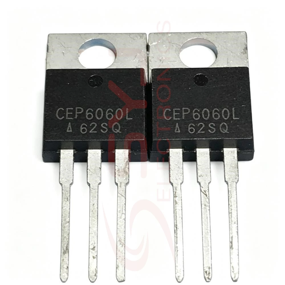 5PCS CEP6060L SUP85N03-07P 30V 85A V60100C 100V 60A SUP75N06-12 76433P FQP16N25 250V 16A TO-220